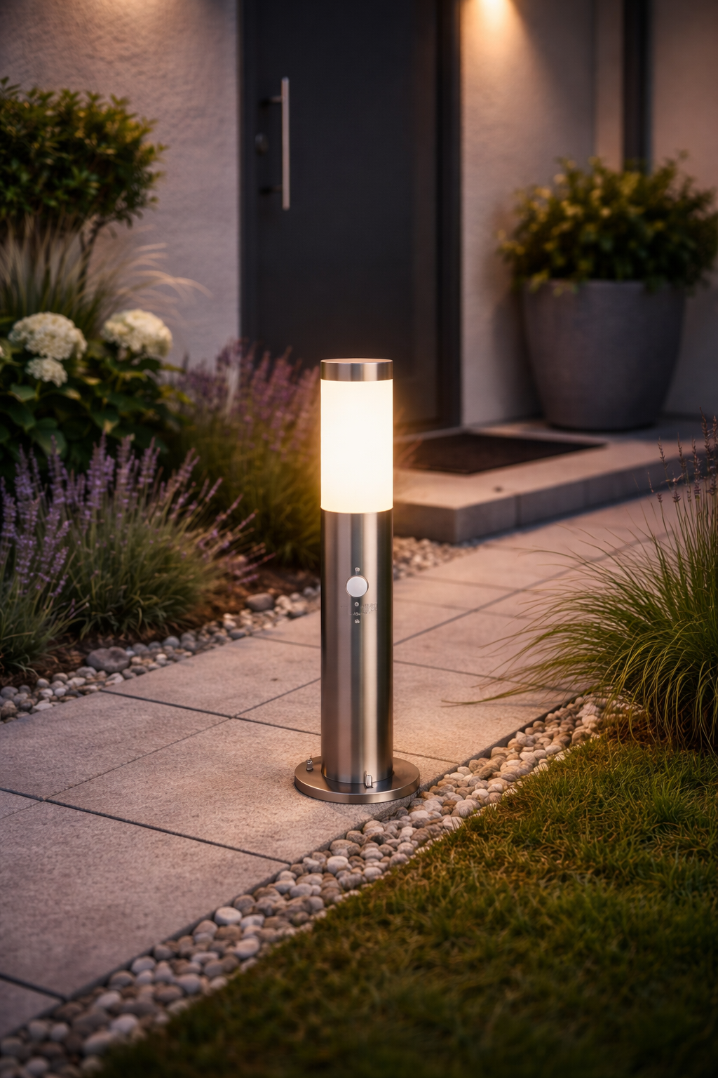 Eglo - Corp de iluminat exterior cu senzor 1xE27/15W/230V