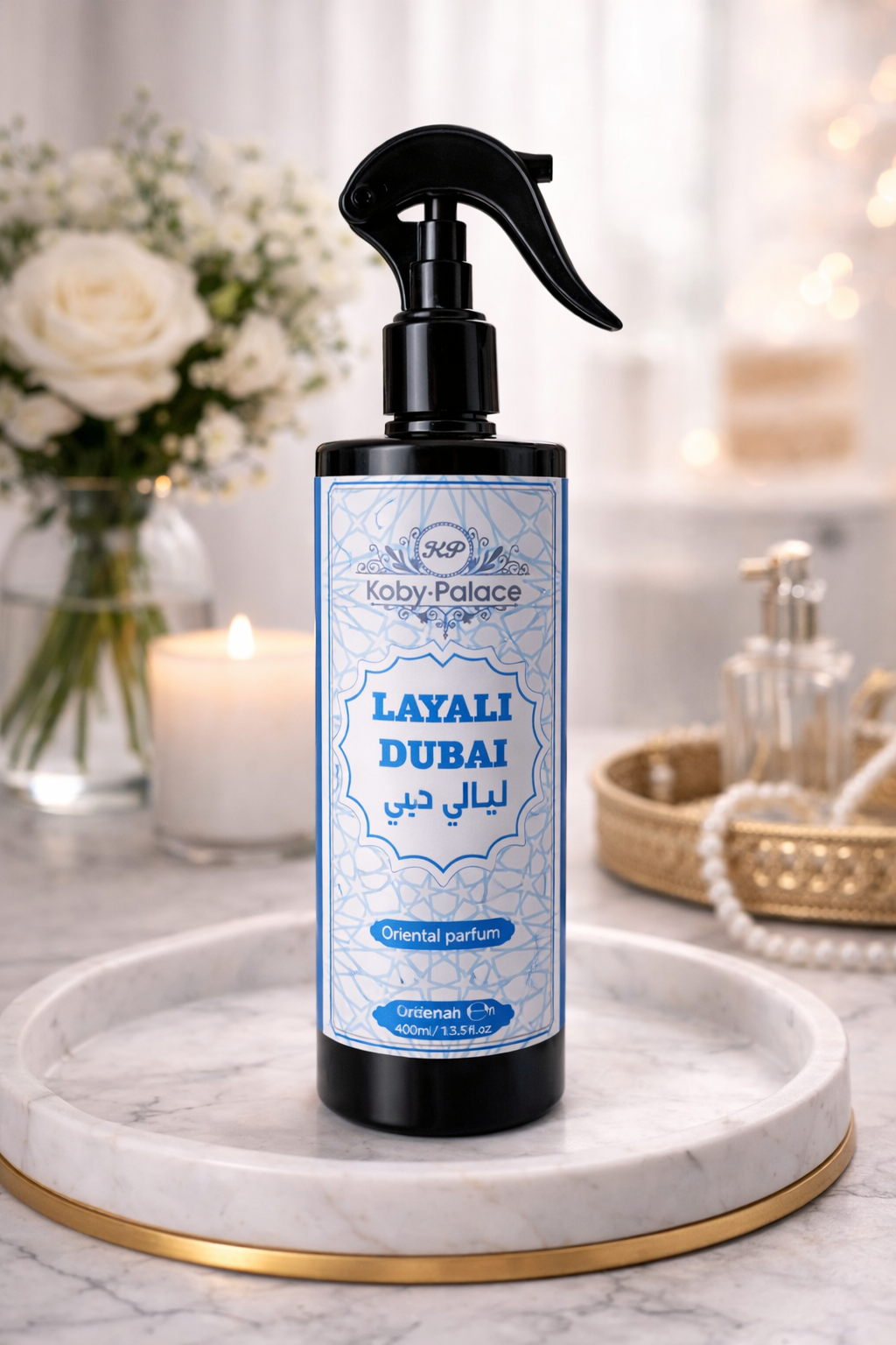 Parfum de cameră LAYALI DUBAI 400 ml – Spray ambiental oriental