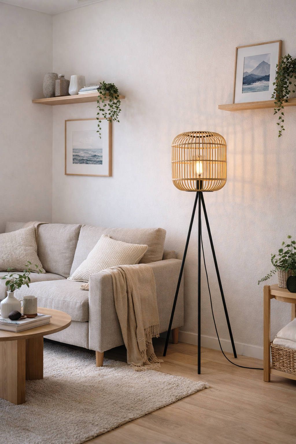 Lampadar Interior Eglo Bordesley, 1 x E27 max 28W, IL-4543219