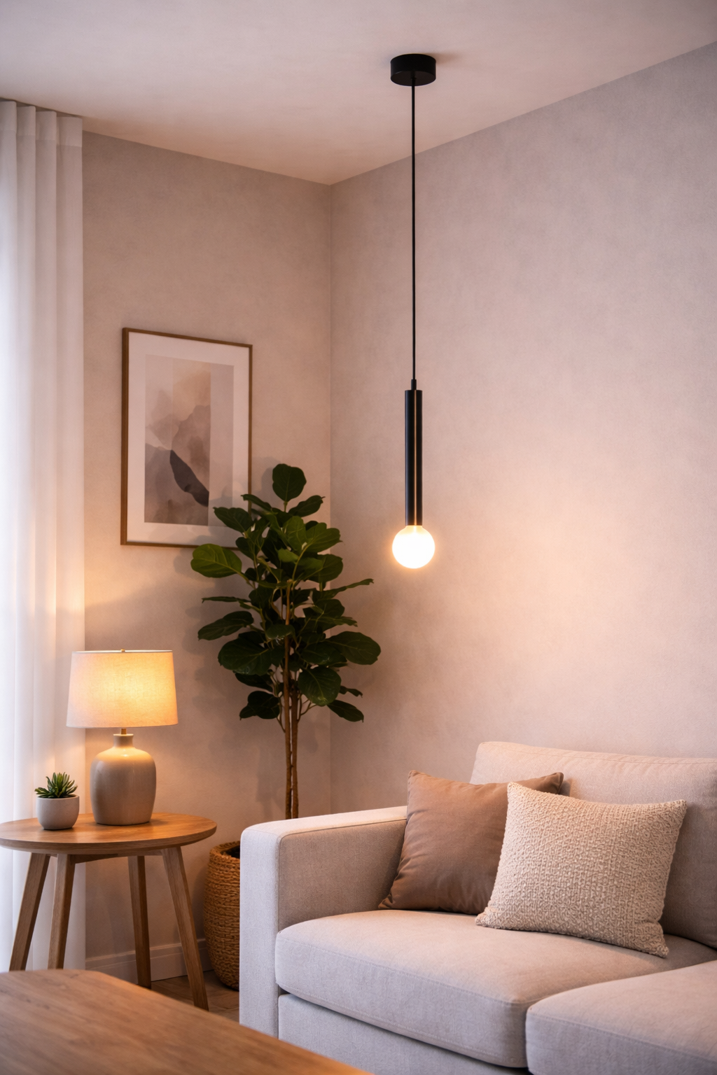 Pendul CORTENOVA, EGLO, otel, negru,  inaltime reglabila