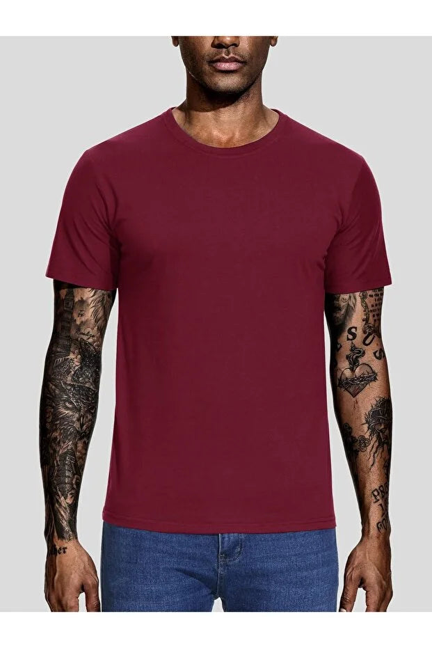 Set 5 Tricouri Bărbați 100% Bumbac – 94 Lei (18,8 Lei/Tricou) | EDACS