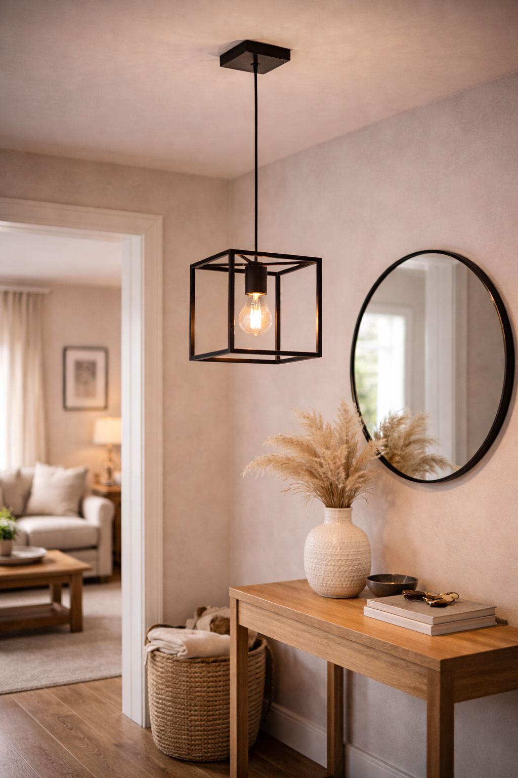 Lustra pendul Eglo BLACKCROWN, neagră, din oțel, inaltime reglabilă