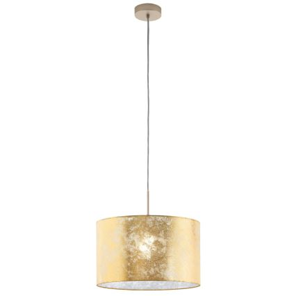 Pendul VISERBELLA 97643 Eglo, 1x60W, auriu, inaltime reglabila