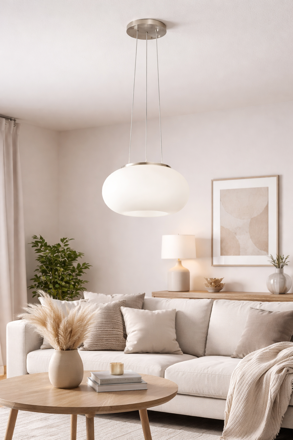 Pendul EGLO OPTICA 86814, E27 2x60, Ø350mm, ajustabila