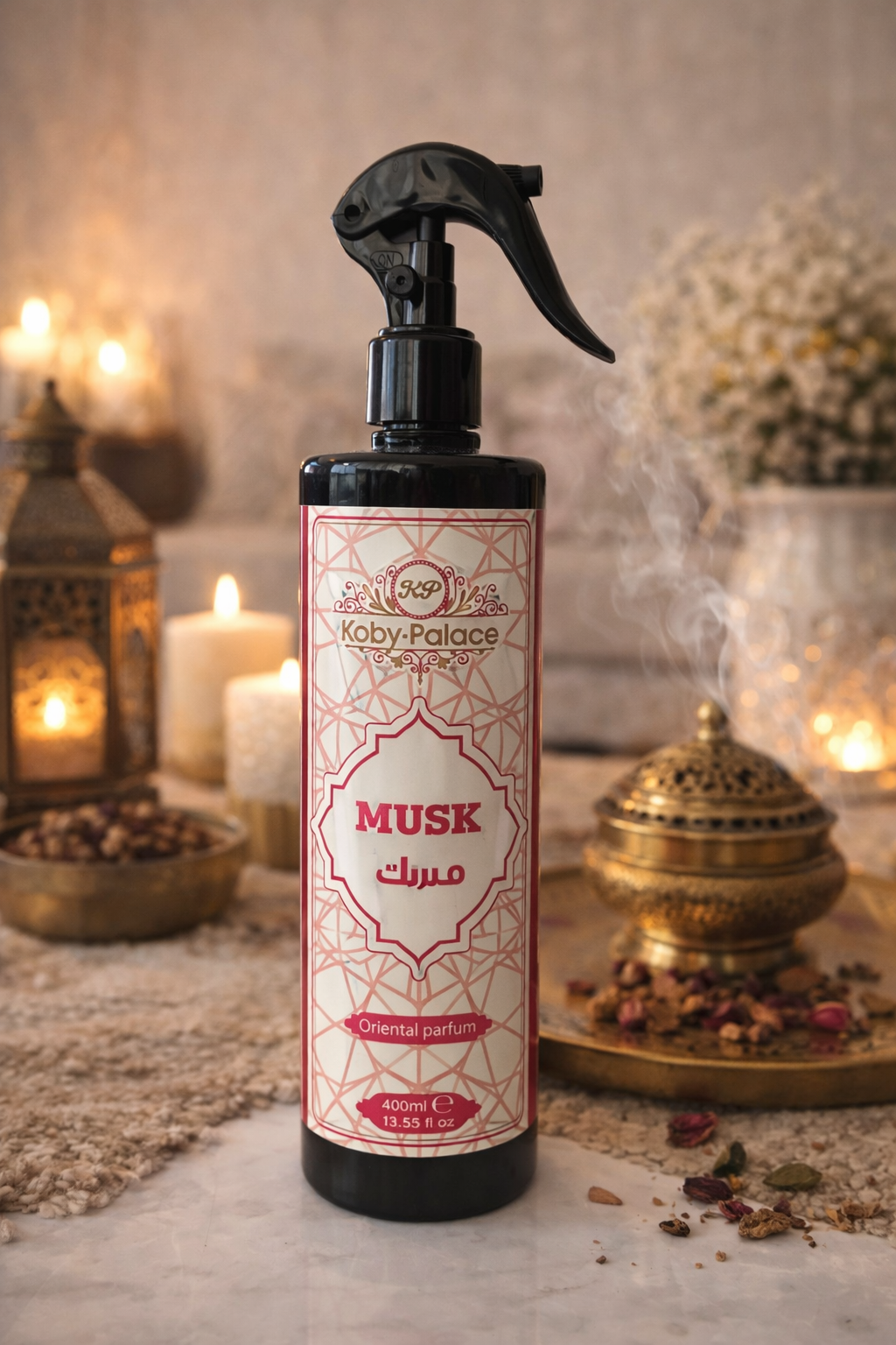 Parfum de camera MUSK –Spray ambiental oriental, 400 ml