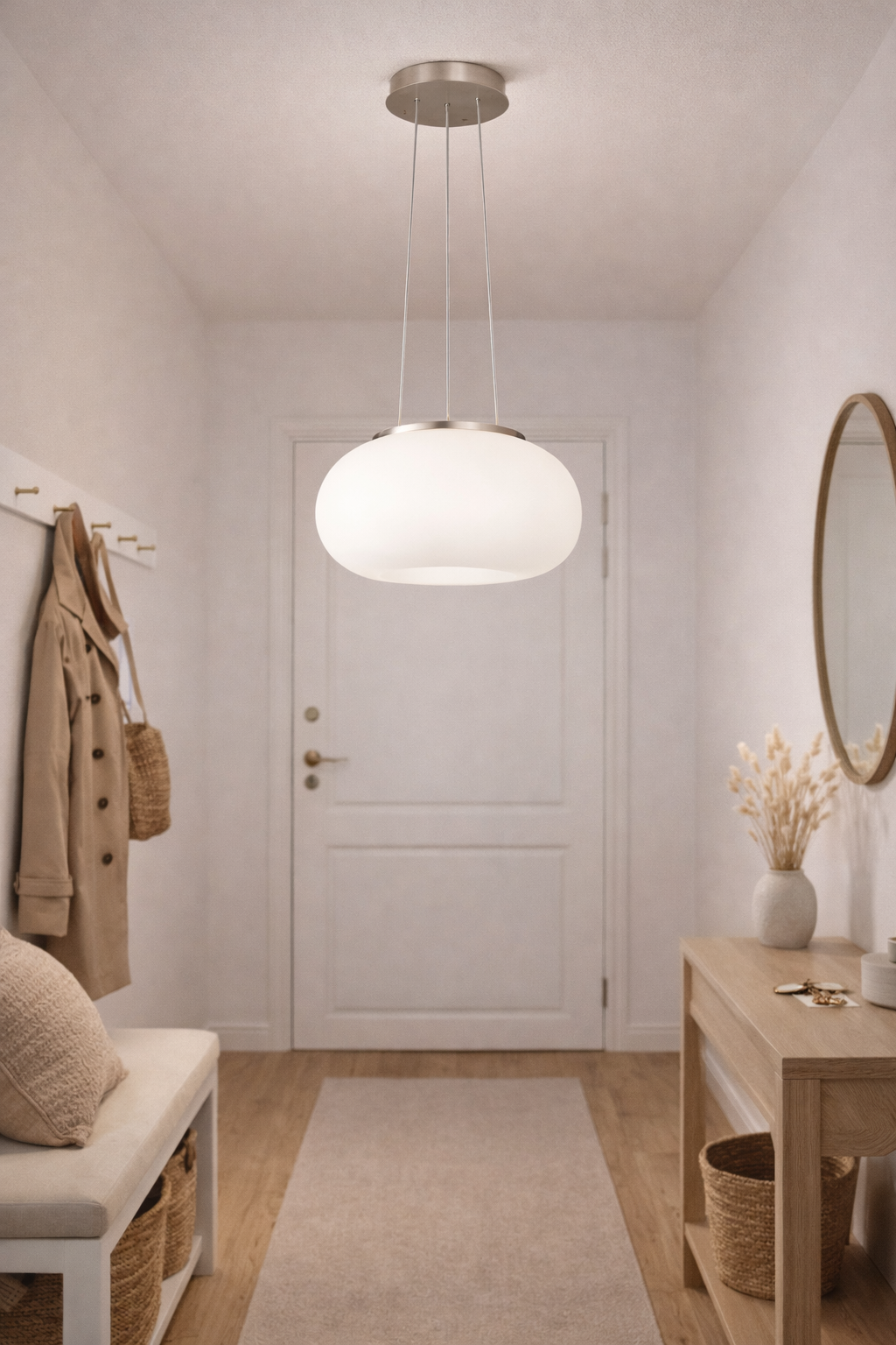 Pendul EGLO OPTICA 86814, E27 2x60, Ø350mm, ajustabila