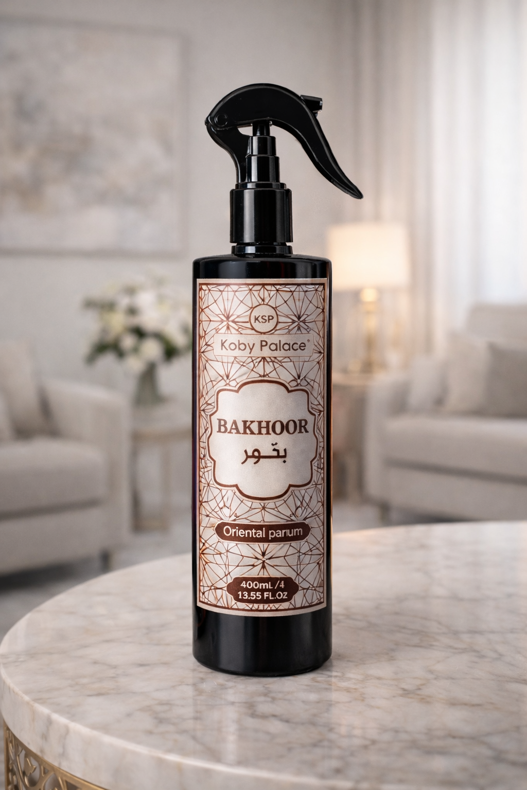 Parfum de cameră BAKHOOR  400 ml – Spray ambiental oriental