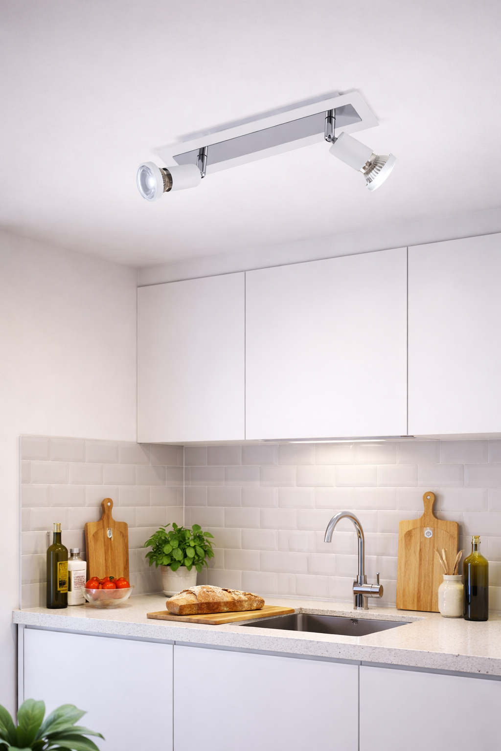 Spot lampă, Eglo, 94959, Sarria, Gu10, 2x4.5W, Ip20