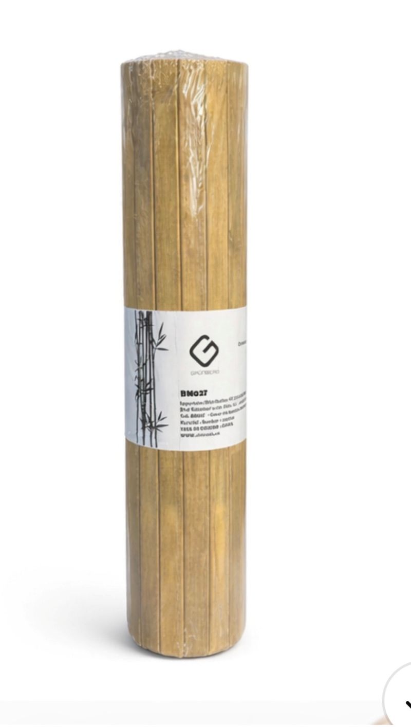 Covoraș de baie din bambus 50x120 – antiderapant, rezistent la umiditate, design natural