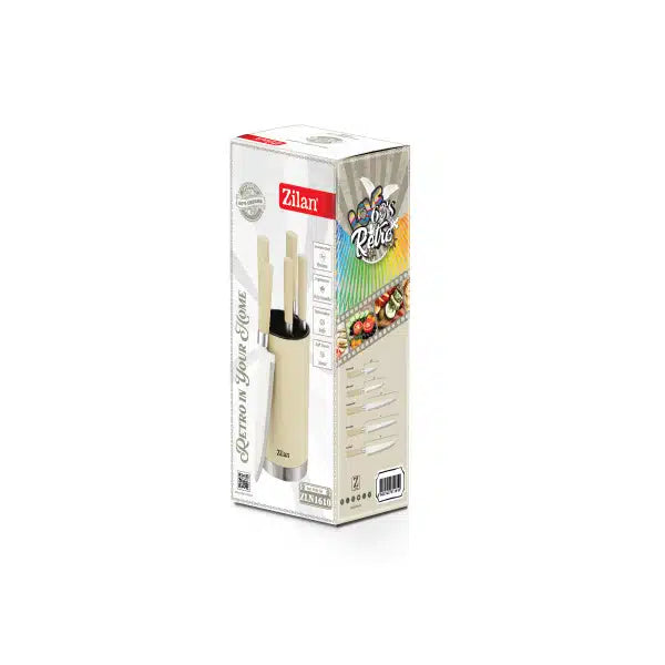 Set cuțite bucătărie cu suport – design modern