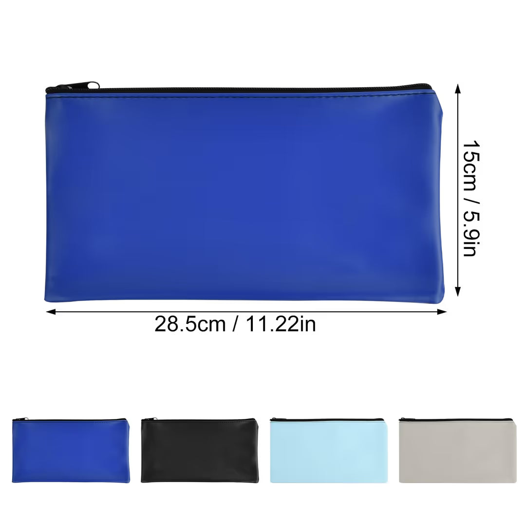 Set 4 Genți Pouch Minimaliste cu Fermoar