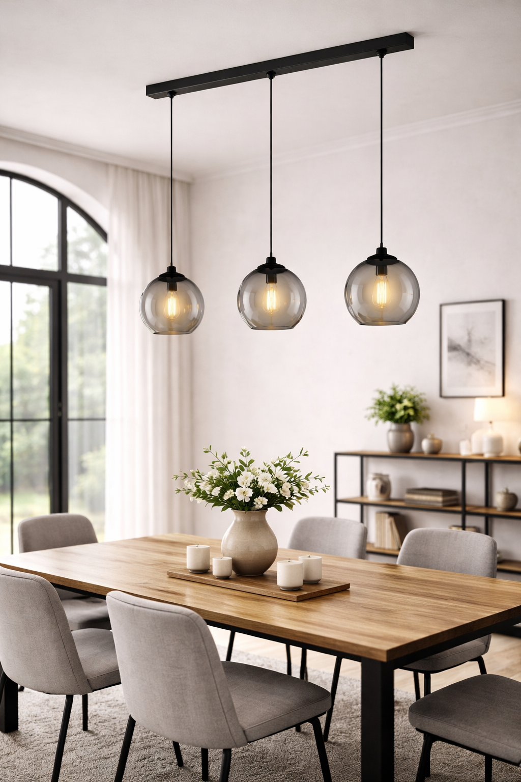 Lustra Interior Eglo Ariscani, trei surse de iluminat 3 x E27 max 40W