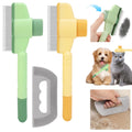 Set 3 Piese pentru Pieptănarea Câinilor și Pisicilor + Îndepărtarea Părului de pe Suprafețe