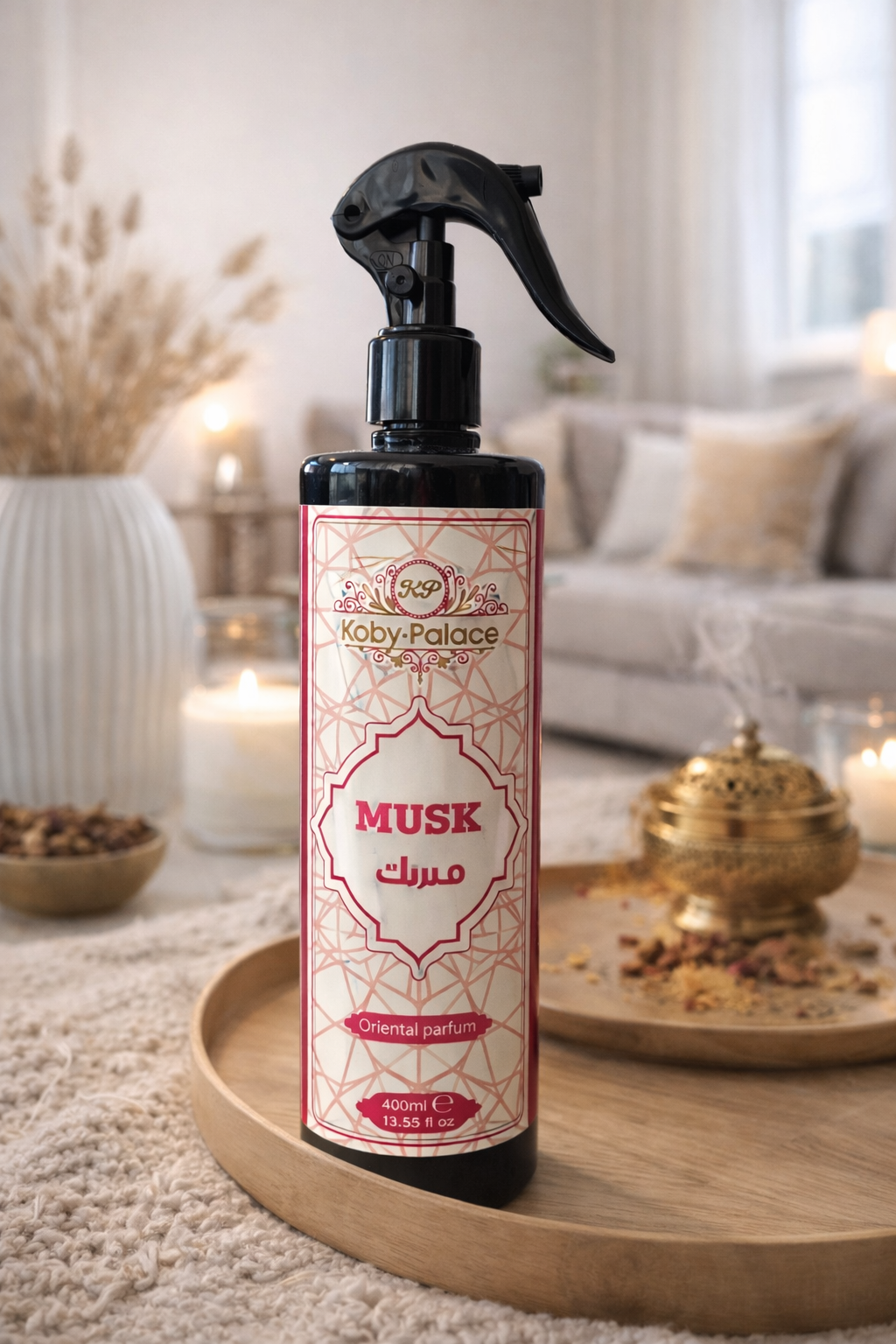 Parfum de camera MUSK –Spray ambiental oriental, 400 ml