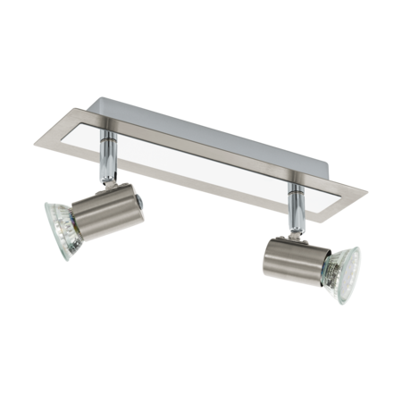 Aplica LED ROTTELO, 90915, nichel/crom, doua surse de iluminat,2x5W,
