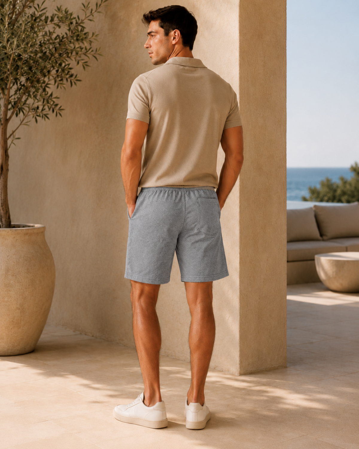 Pantaloni Scurți Bărbați Casual COOFANDY – Confort Maxim, Stil Modern pentru Vară