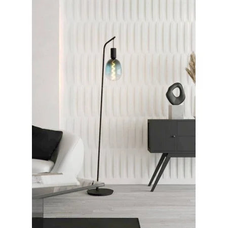 Lampadar Eglo Cranley E27 max. 1x40W, metal/negru