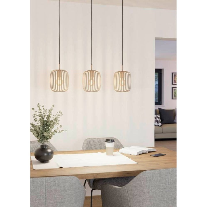 Lustra EGLO ROMAZZINA 900497, E27, 3X40W, otel, culoarea nisipului