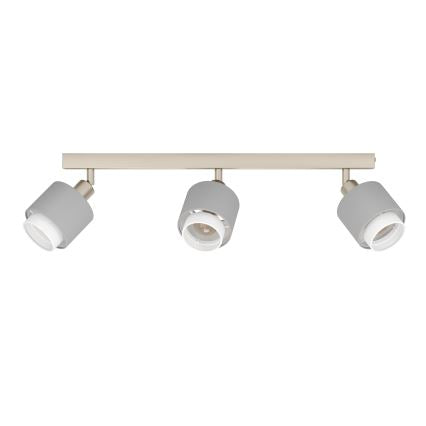 Eglo, 901047, Bellizzi, Spot, E14, 3X7.5W, Ip20, Gri, Alb